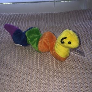 Ty Beanie Inch the Worm